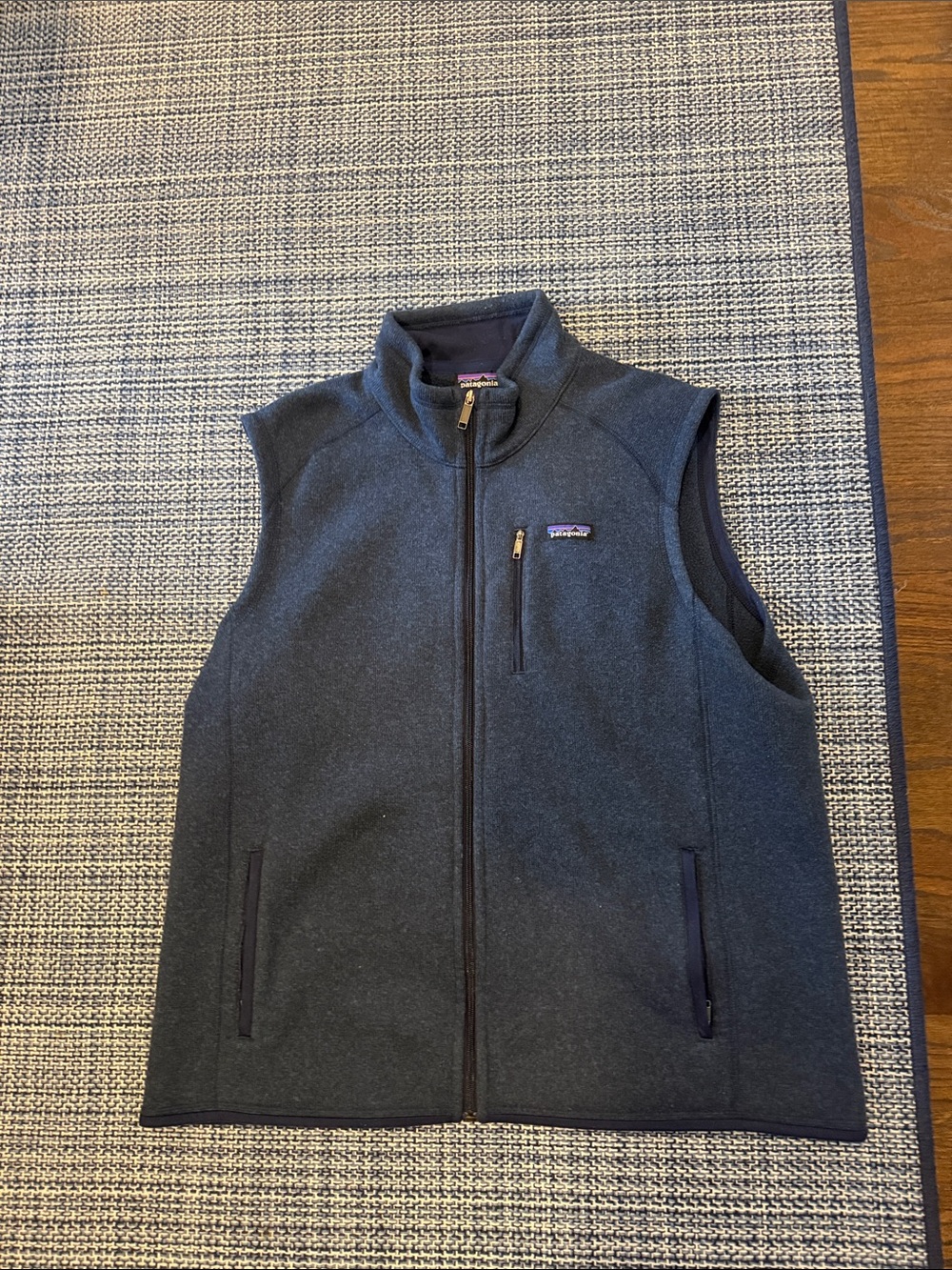 Patagonia Better Sweatet Navy Zip-Up Fleece Vest
